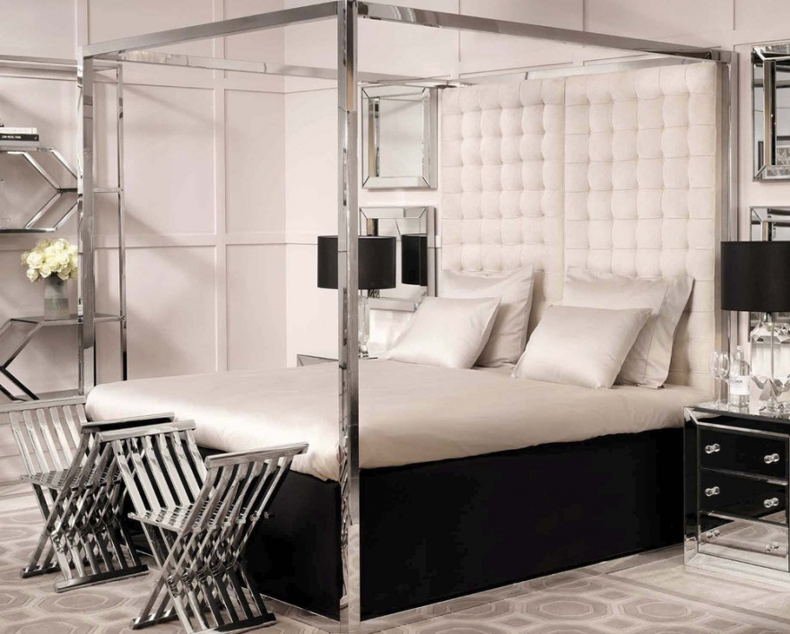 Табурет Cedric от Eichholtz Хром EICHHOLTZ EICHHOLTZ 060449 Хром  - Вид №2