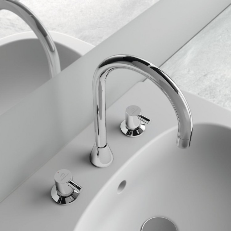 BC196AA Двухрычажный смеситель для раковины Ideal Standard CERALINE - Вид №4