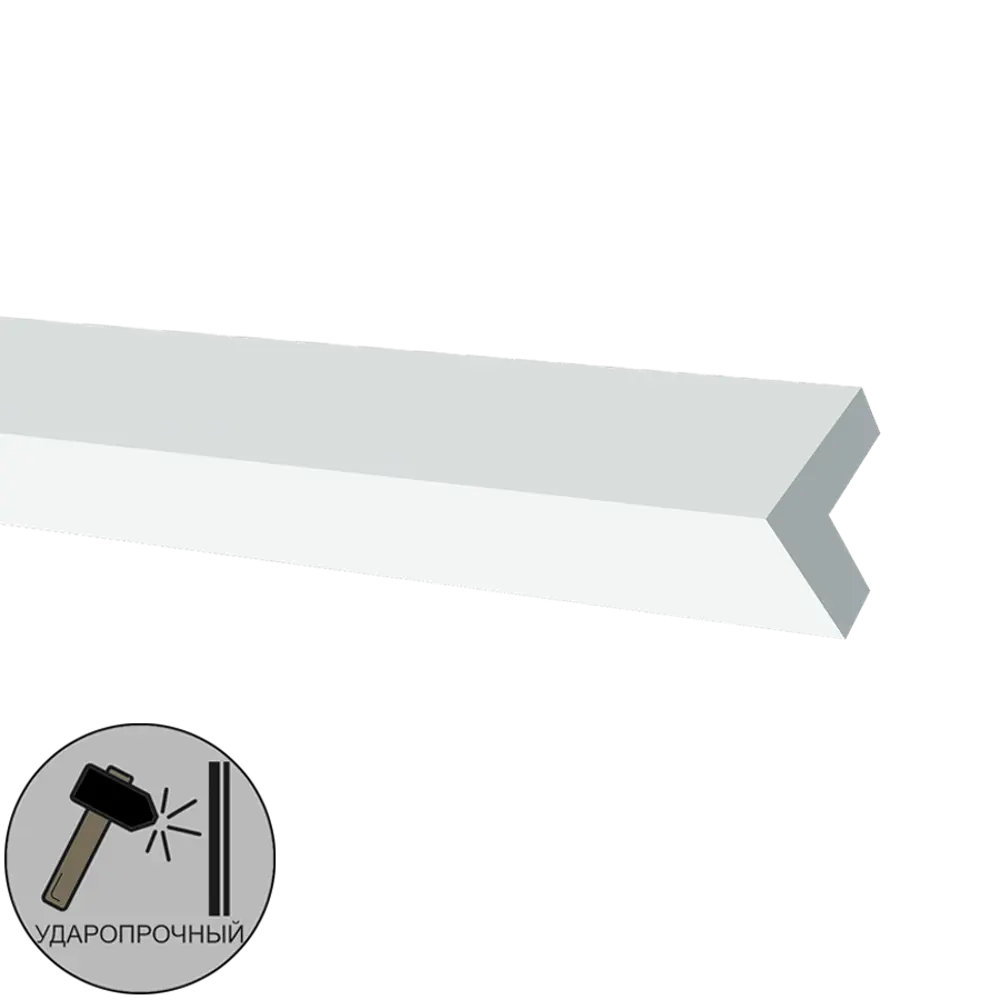 Уголок полистирол ударопрочный Decor-Dizayn DD803 белый 30 мм 85377367 STLM-2165074 