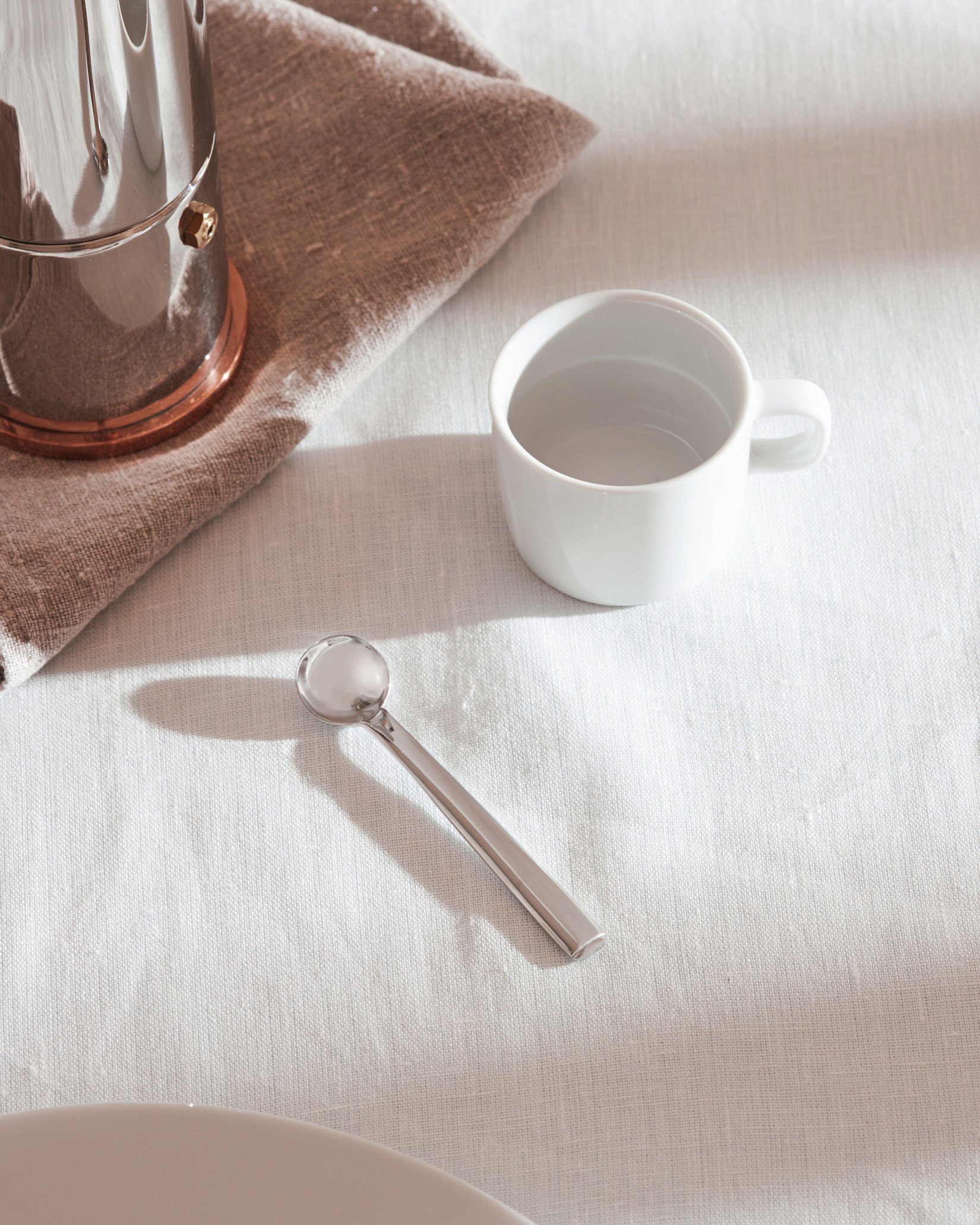 Ложка для мокко. 6 штук Alessi Rundes Modell JH01/9 - Вид №1