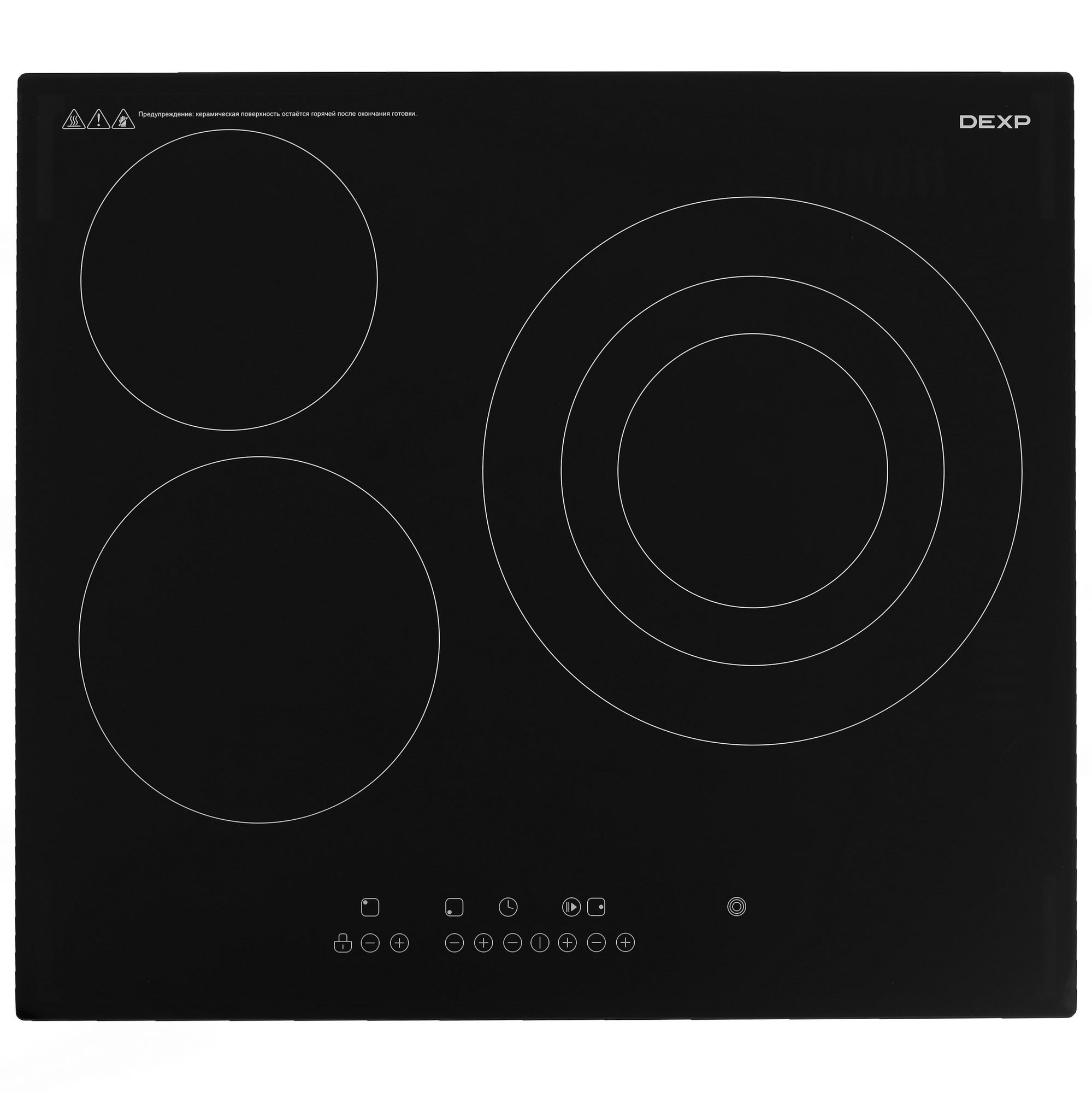 5492931 Электрическая варочная поверхность DEXP EH-60M01 STDN-0040216