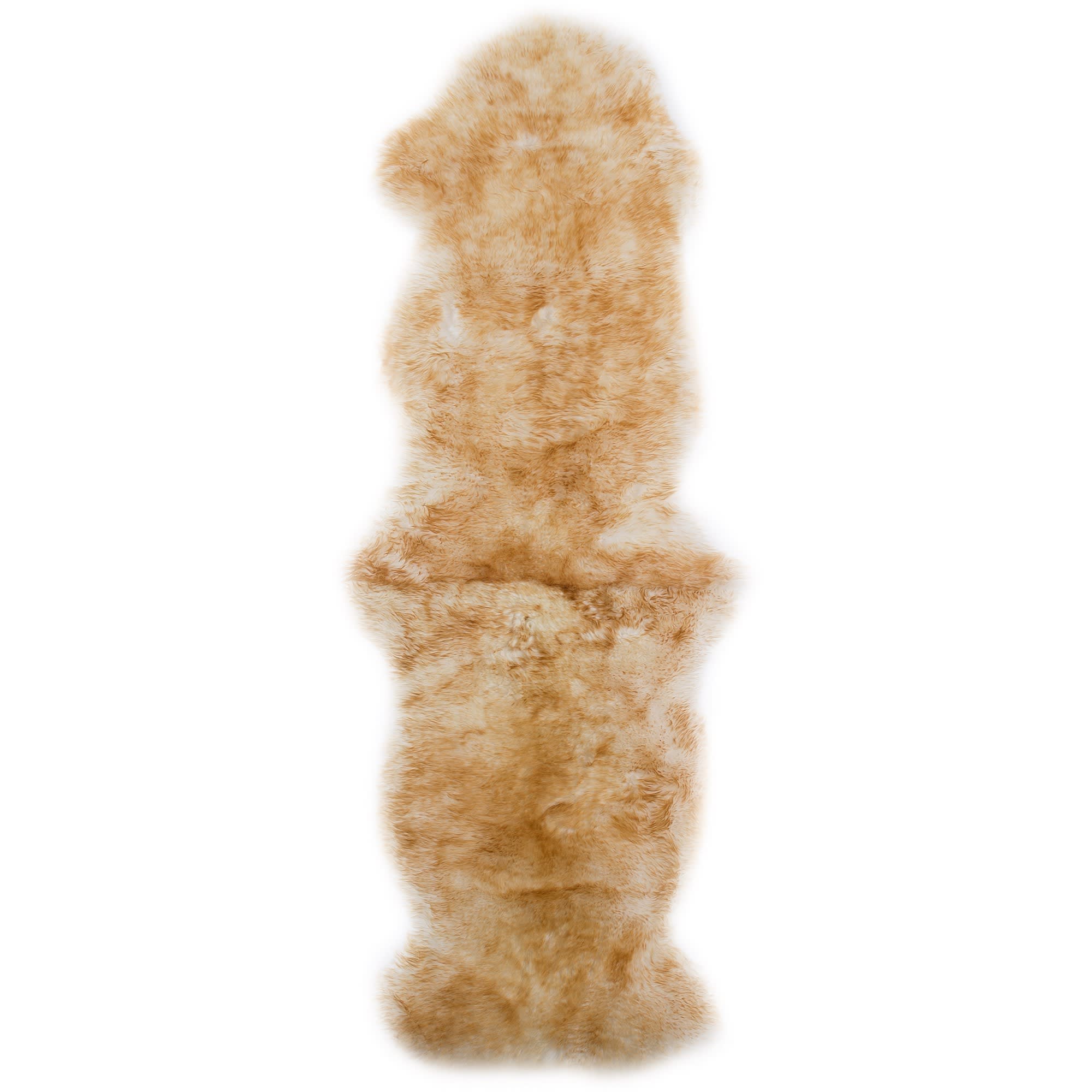 11600167 Шкура овечья двойная 1.85x0.6 м цвет палевый Santreyd 