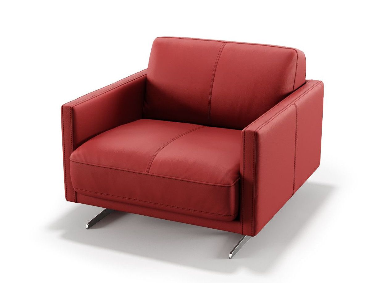 Кожаное кресло с подлокотниками Sofanella Bellante ARCH-00034919