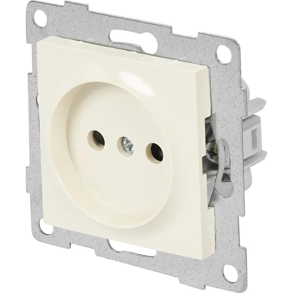 Розетка встраиваемая GUSI Electric Ugra бежевая для бытовой техники 83864369 STLM-0045185 - Вид №1