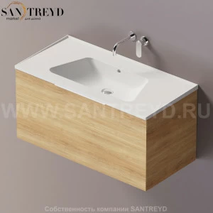 Flaminia BLOOM Тумба под раковину 105 см с 2 ящиками BBX835.WR