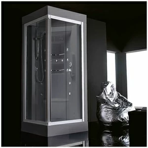 Душевая кабина Gruppo treesse Acquazzurra 80 STI-B7566S-SE белая с гидромассажем угловая левая