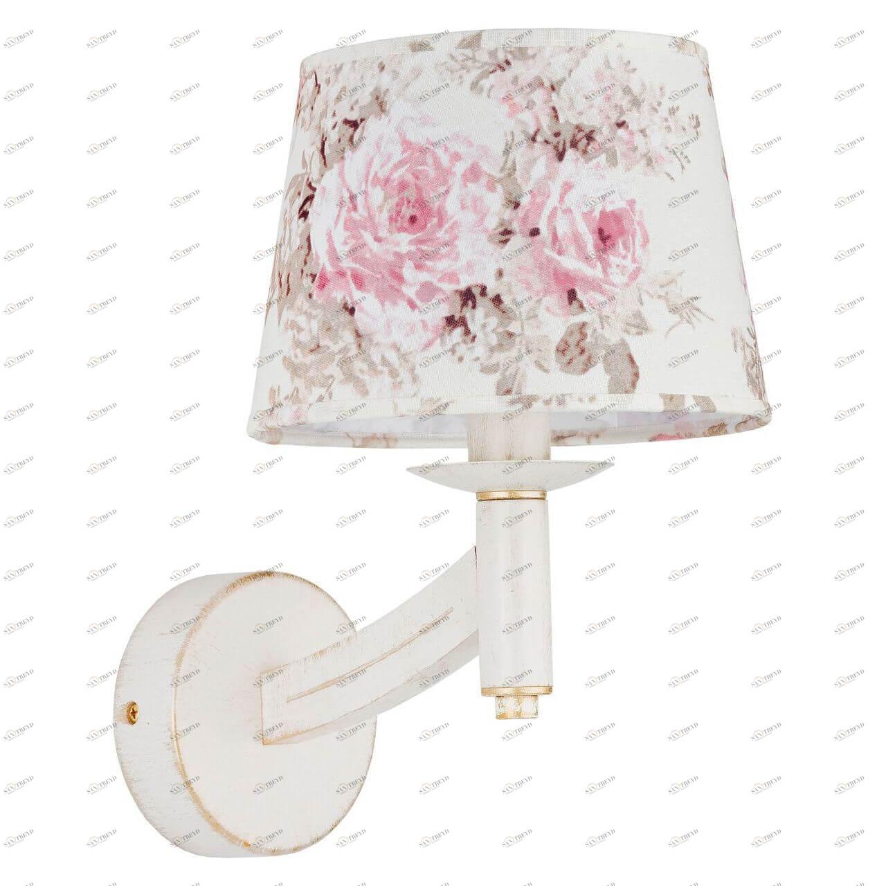 Бра настенное белое Alfa Ramona 21450 ALFA ФЛОРИСТИКА 00-3928266 Белый 