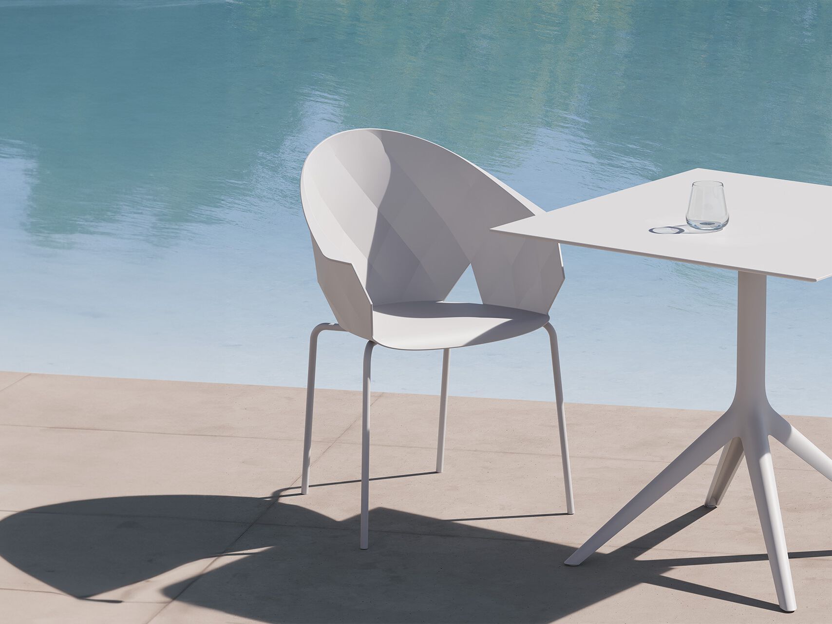 Пластиковый садовый стул Vondom Vases ARCH-00148437 - Вид №6