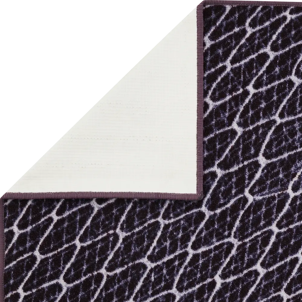 Коврик декоративный нейлон Кристалл 80x200 см цвет фиолетовый CTIM STLM-2206369 - Вид №4