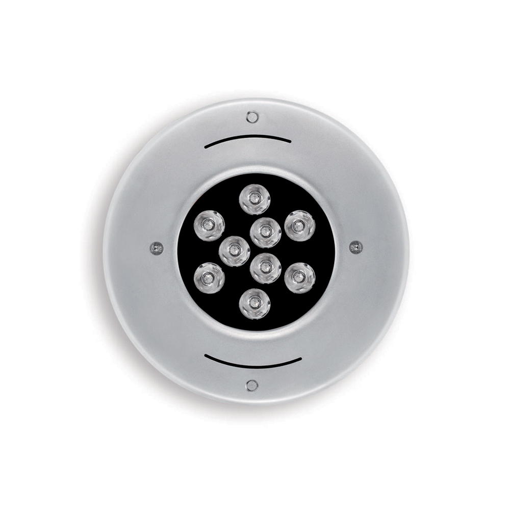 8473318 Встроенный светильник Platek NETTUNO Incasso Bronzo  NETTUNO Bronze Recessed - 9 LED 3000K 45° 