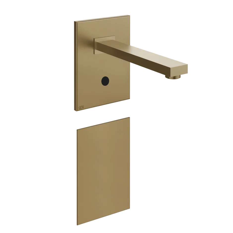 Электронный миксер 20130 726 Gessi Rettangolo ТЕПЛАЯ БРОНЗА BR. PVD 20130726