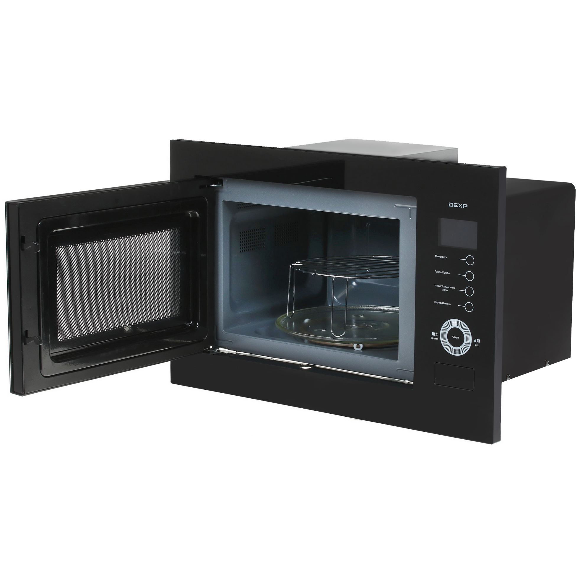 1225816 Встраиваемая микроволновая печь DEXP B25BBDWG черный STDN-0104617 - Вид №5