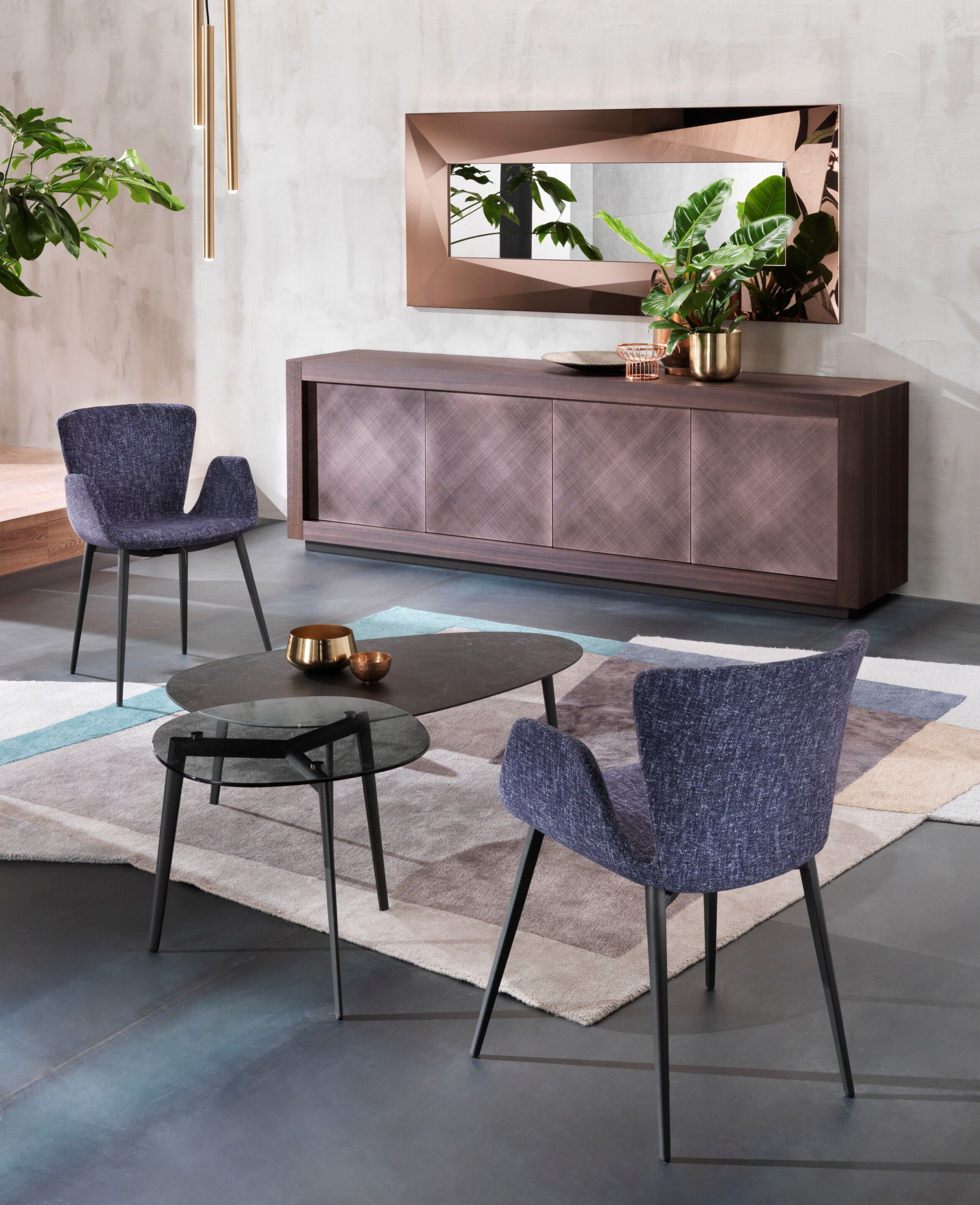 Зеркало из нержавеющей стали с настенной рамой RIFLESSI DIAMOND ARCH-00093888 - Вид №1