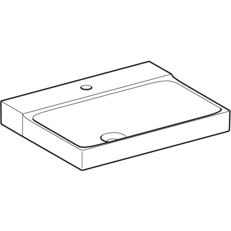 500.532.01.1 Раковина Geberit Xeno² Geberit  - Вид №10