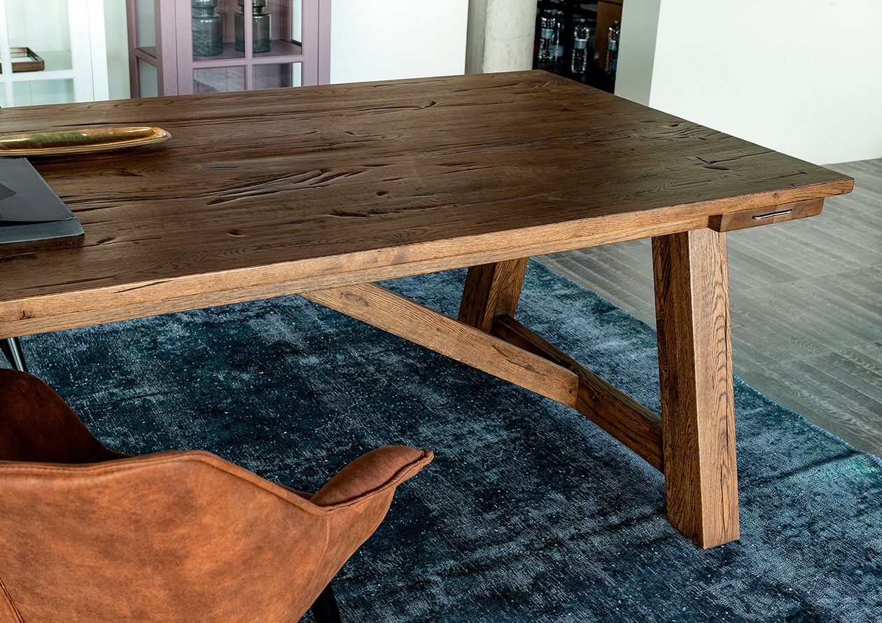 Прямоугольный дубовый стол Devina Nais CASTLE ARCH-00079551 - Вид №9