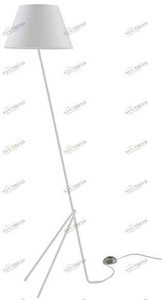 Ligne Roset Торшер из металла с абажуром из хлопка  10072550-10072551 