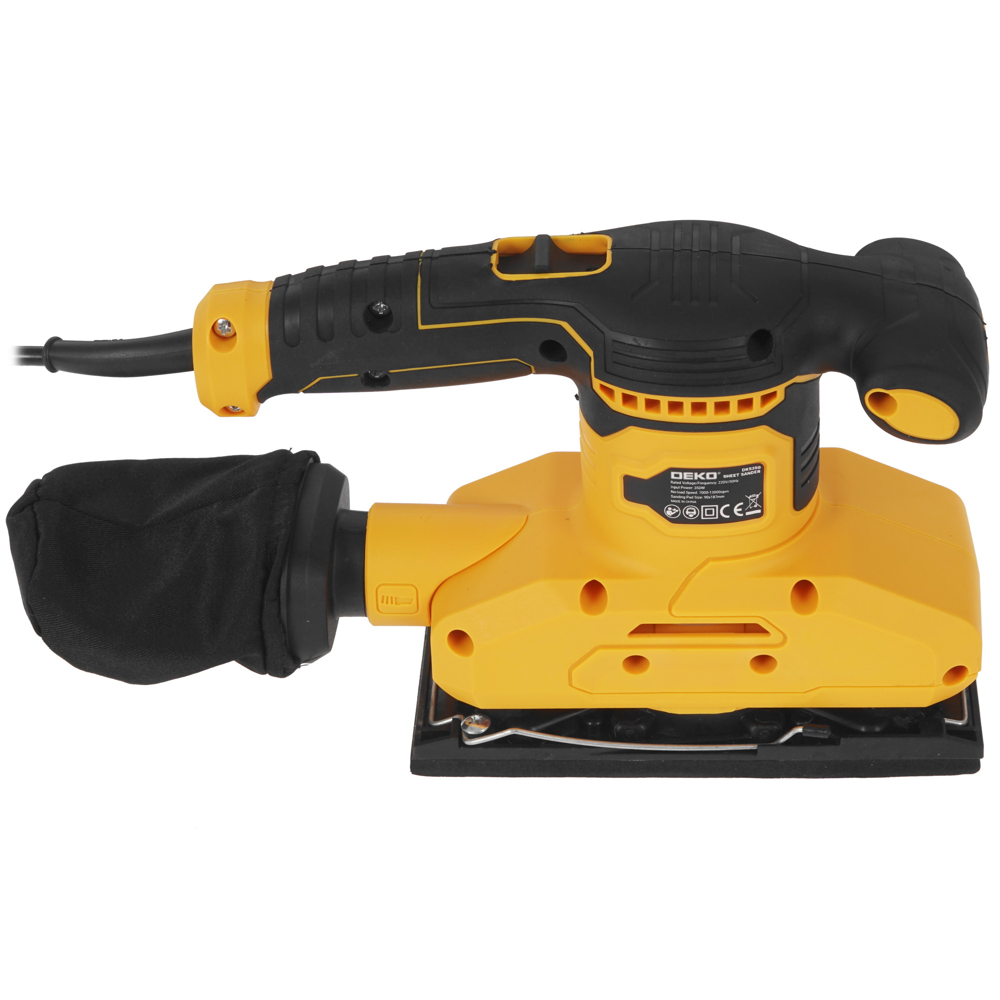 Виброшлифовальная машина DEKO DKS350 9987759 STDN-0060713 - Вид №3