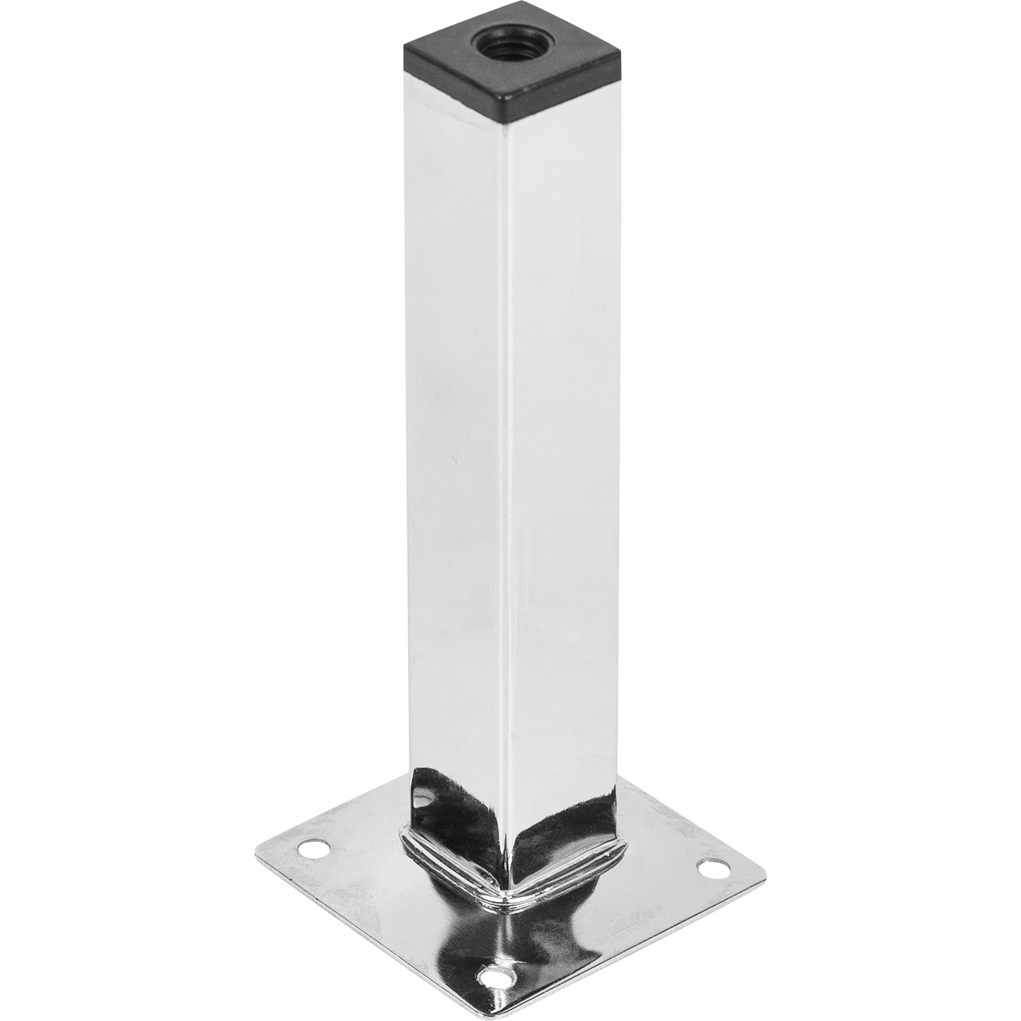82732489 Ножка квадратная 150х25 мм, сталь, цвет никель Santreyd  - Вид №1
