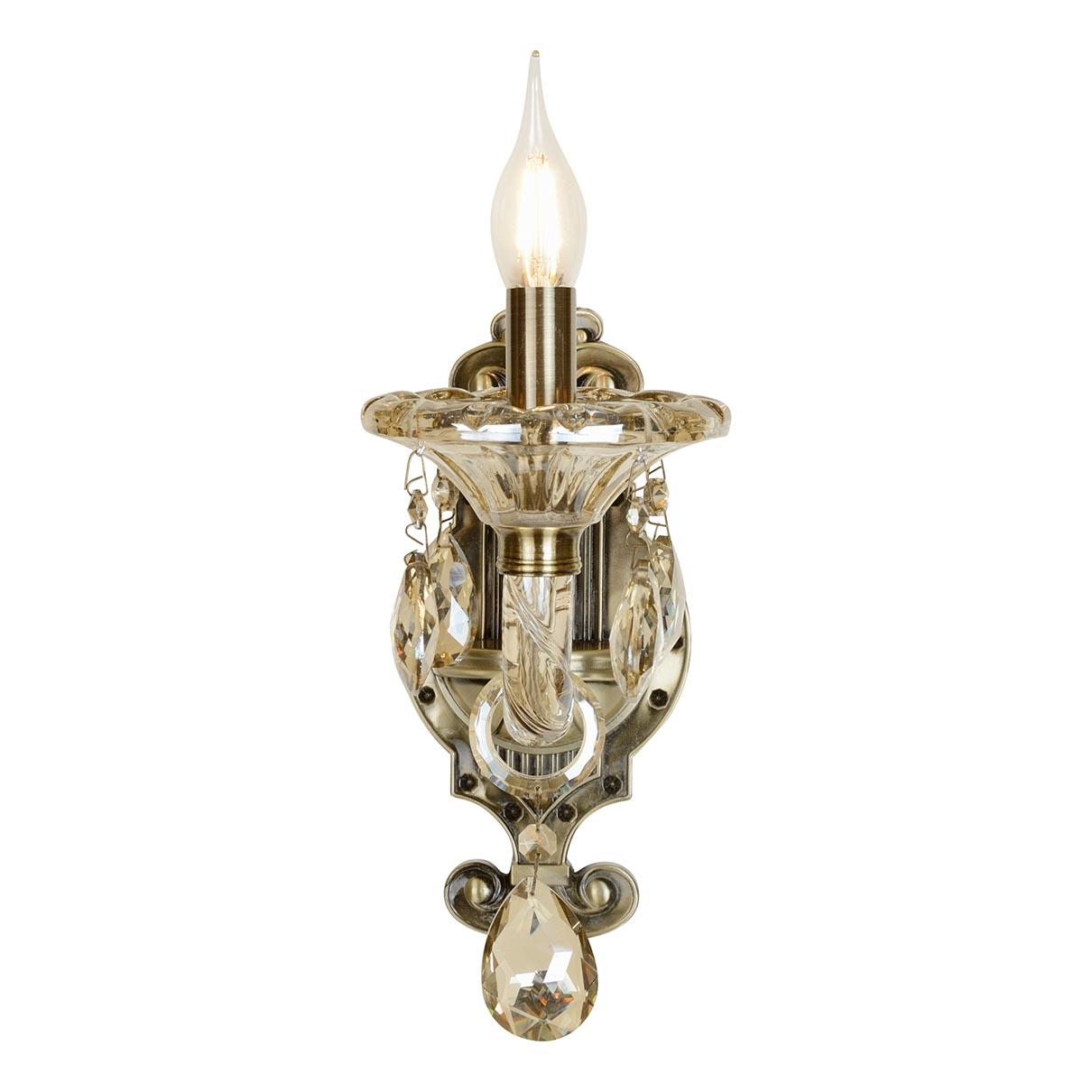 Бра настенное бронзовое iLamp Asia 61079/1 BR ILAMP СВЕЧА 00-3949094 Бронза  - Вид №1