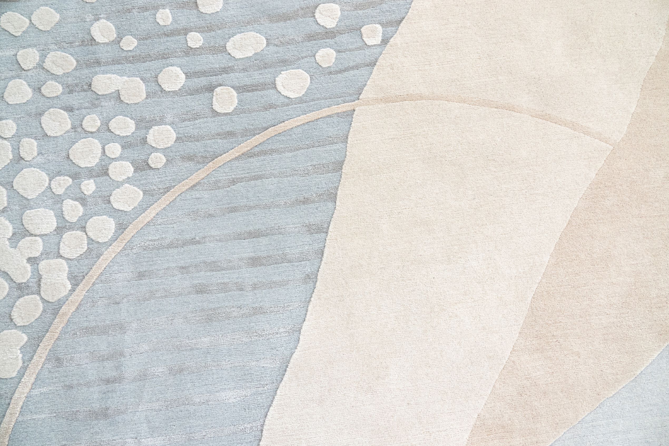 Круглый ковер ручной работы Tapis Rouge абстракция ARCH-00052372 - Вид №8