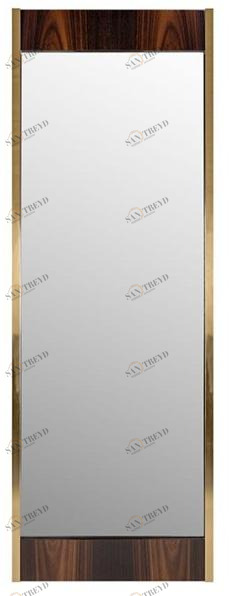 FRATO Зеркало из шпонированного дерева с настенной рамой  Fac050013aav 