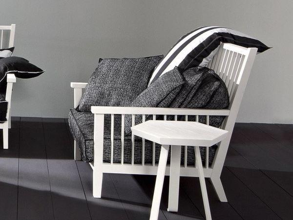 Gervasoni Кресло из ткани с подлокотниками Gray sun-id-1351211 - Вид №4