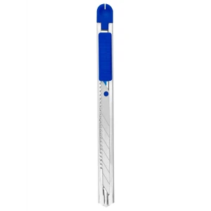 Нож строительный Vertextools 0045-9-1 пластиковый корпус сегментарное лезвие 190 мм