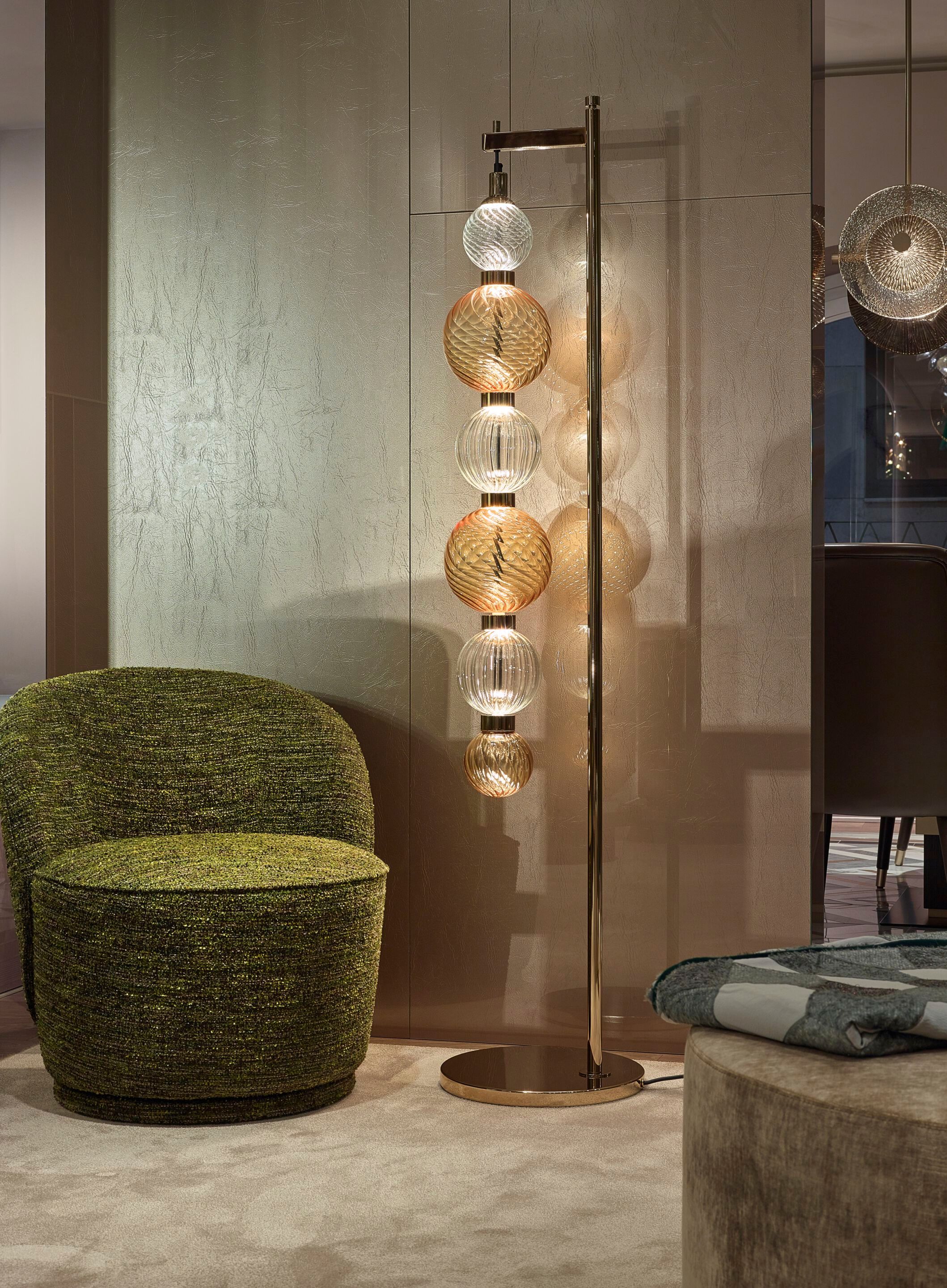 Lampada da terra a LED in Pyrex® Sicis Drop ARCH-00059503 - Вид №9