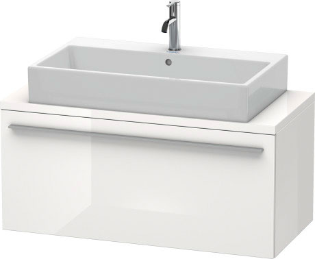 XL540402121 X-Large Тумбочка для компактной консоли Орех темный декор Duravit - Вид №2