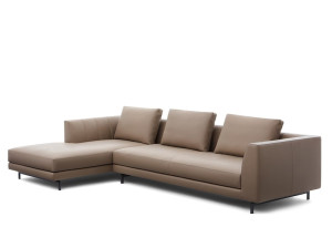 Кожаный диван