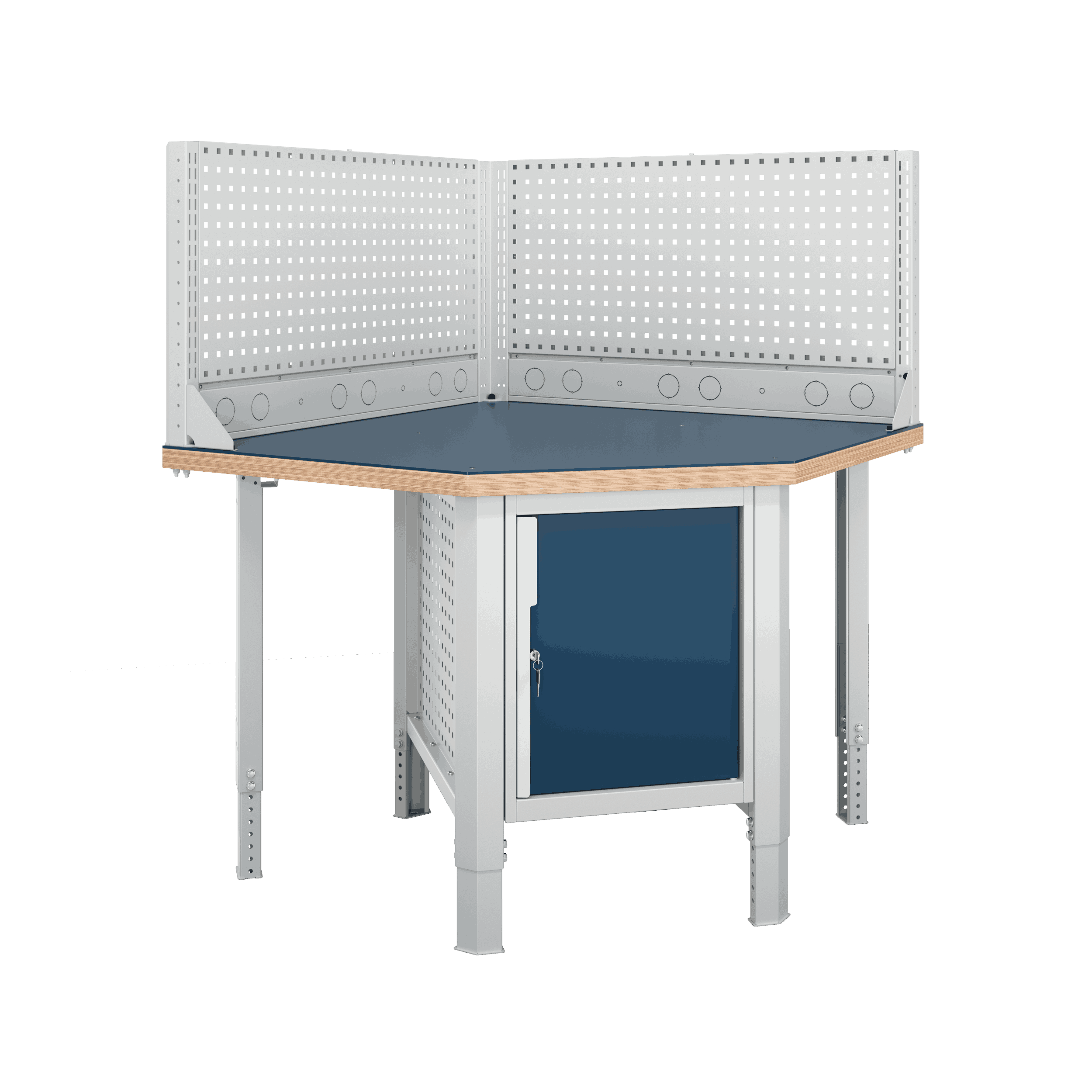 Верстак (угловой) CTR U532.S7.1-1R Верстакофф 124763