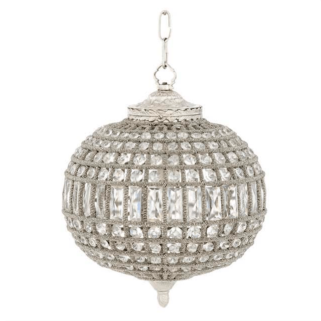 Люстра Kasbah Oval S от Eichholtz хром 106370 EICHHOLTZ ДИЗАЙНЕРСКИЕ, EICHHOLTZ, ШАР 061573 Хром  - Вид №1