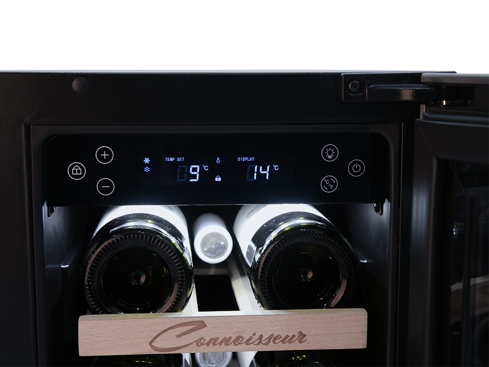 9951672 Встраиваемый винный шкаф Libhof CX-19 серебристый STDN-0080120 - Вид №5