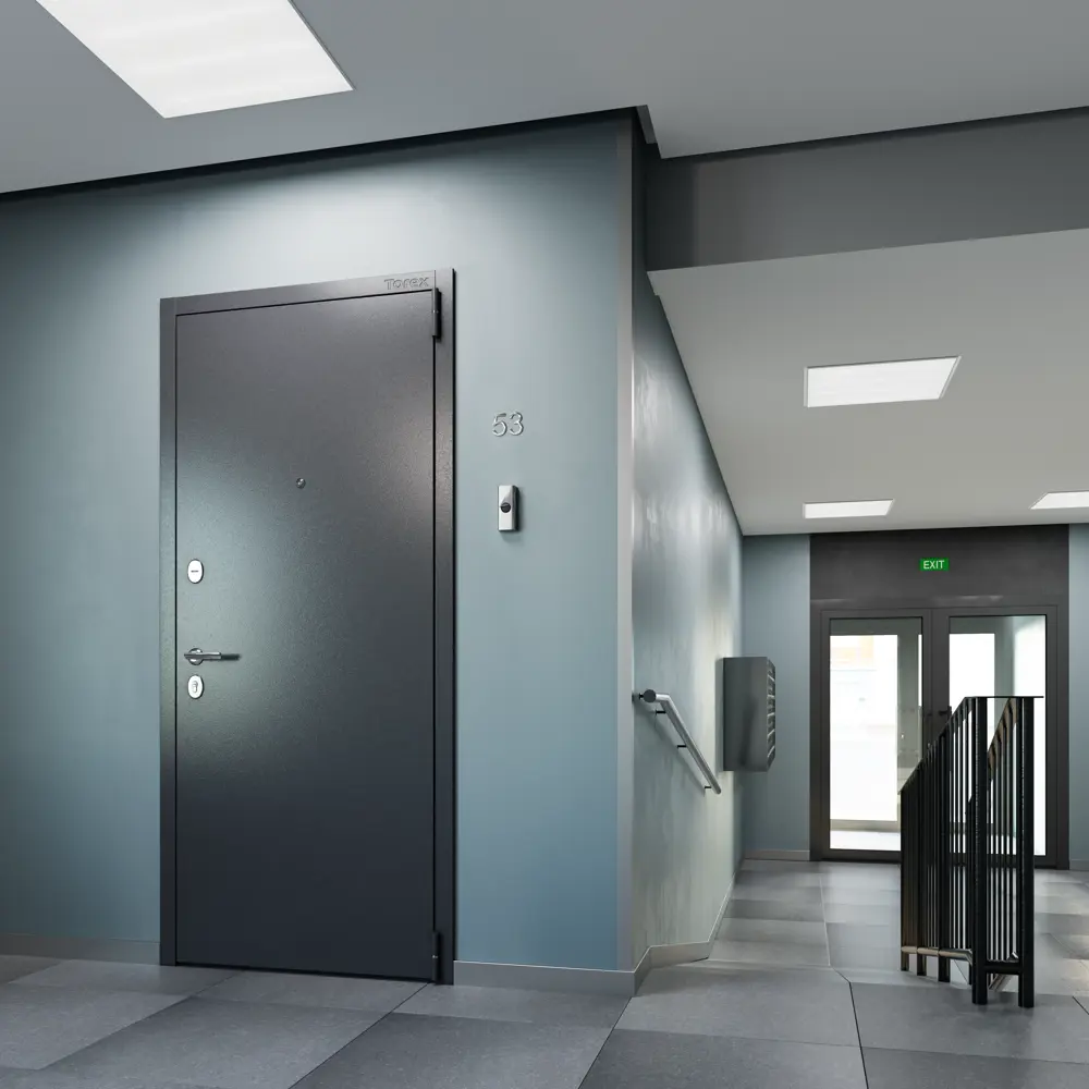 Дверь входная металлическая Альта 86x205 см правая белое дерево TOREX STLM-2145068 - Вид №17