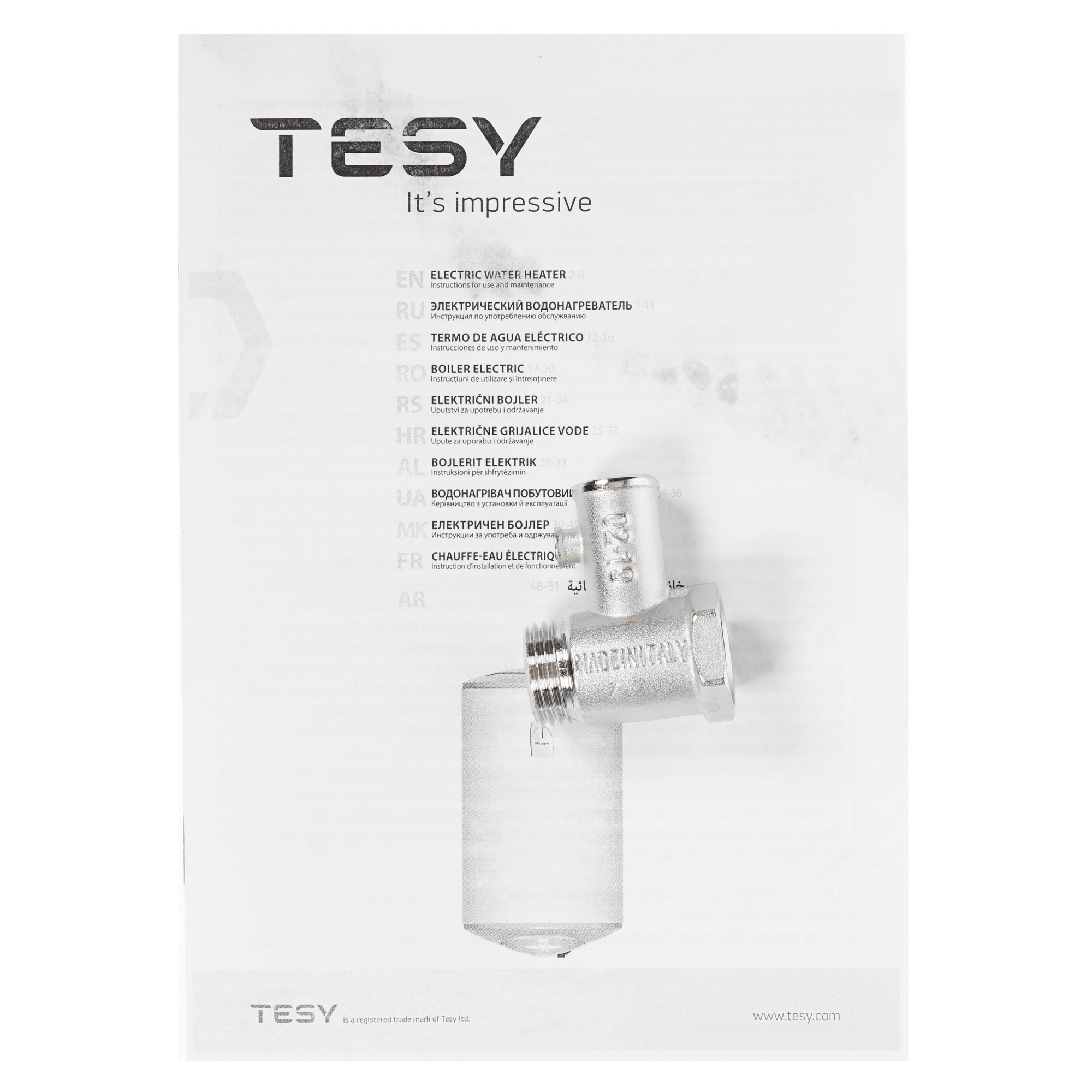 8196358 Водонагреватель электрический TESY GCV 504420 B11 TSRC STDN-0125876 - Вид №6