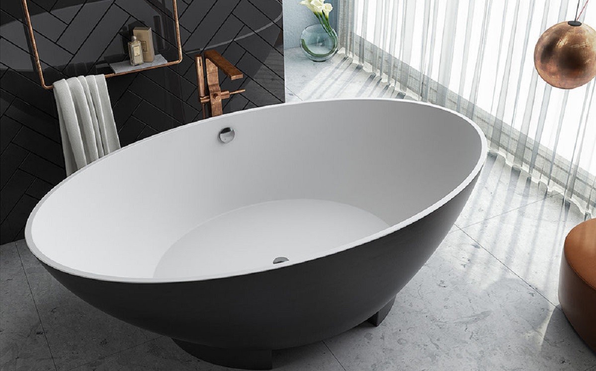 Ванна из искусственного камня Kerrock Tristan 00811 WHITE Словения Kolpa-San  - Вид №2