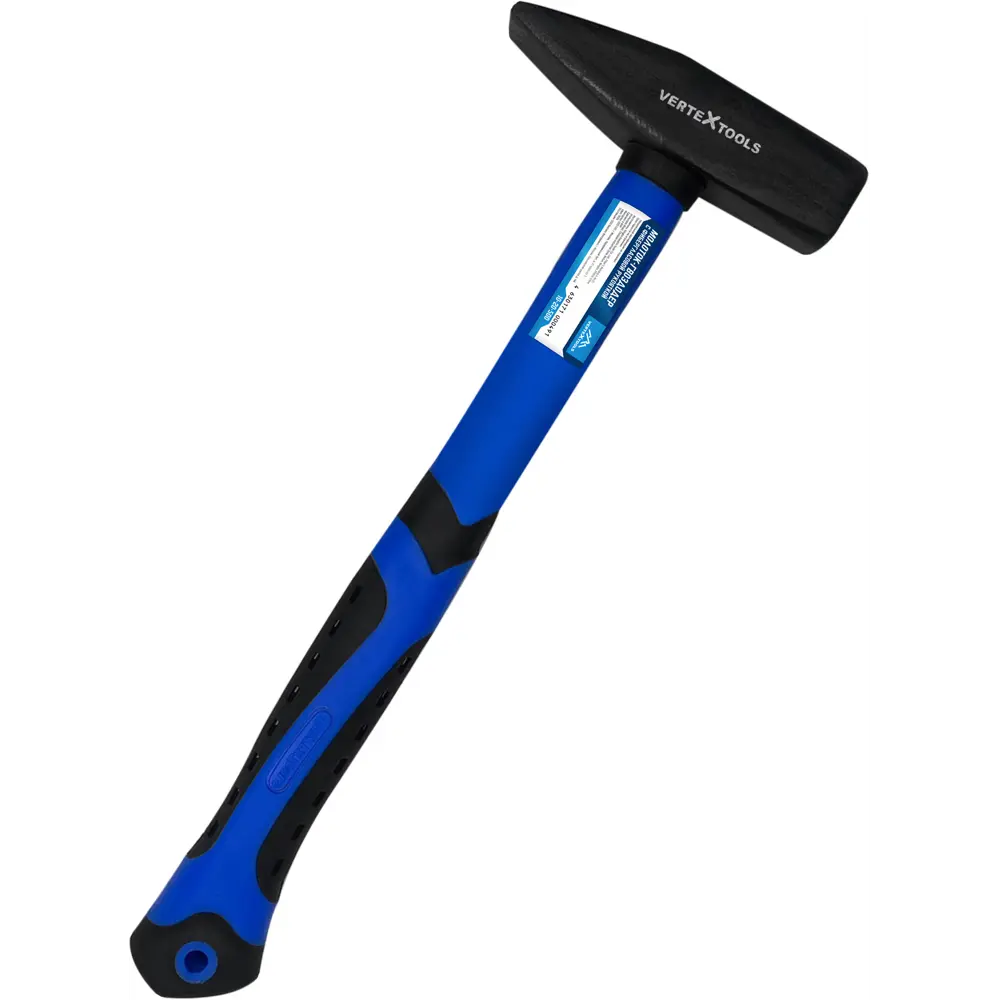 Молоток слесарный Vertextools с фиберглассовой ручкой 500 г 89411083 STLM-1572262 - Вид №1