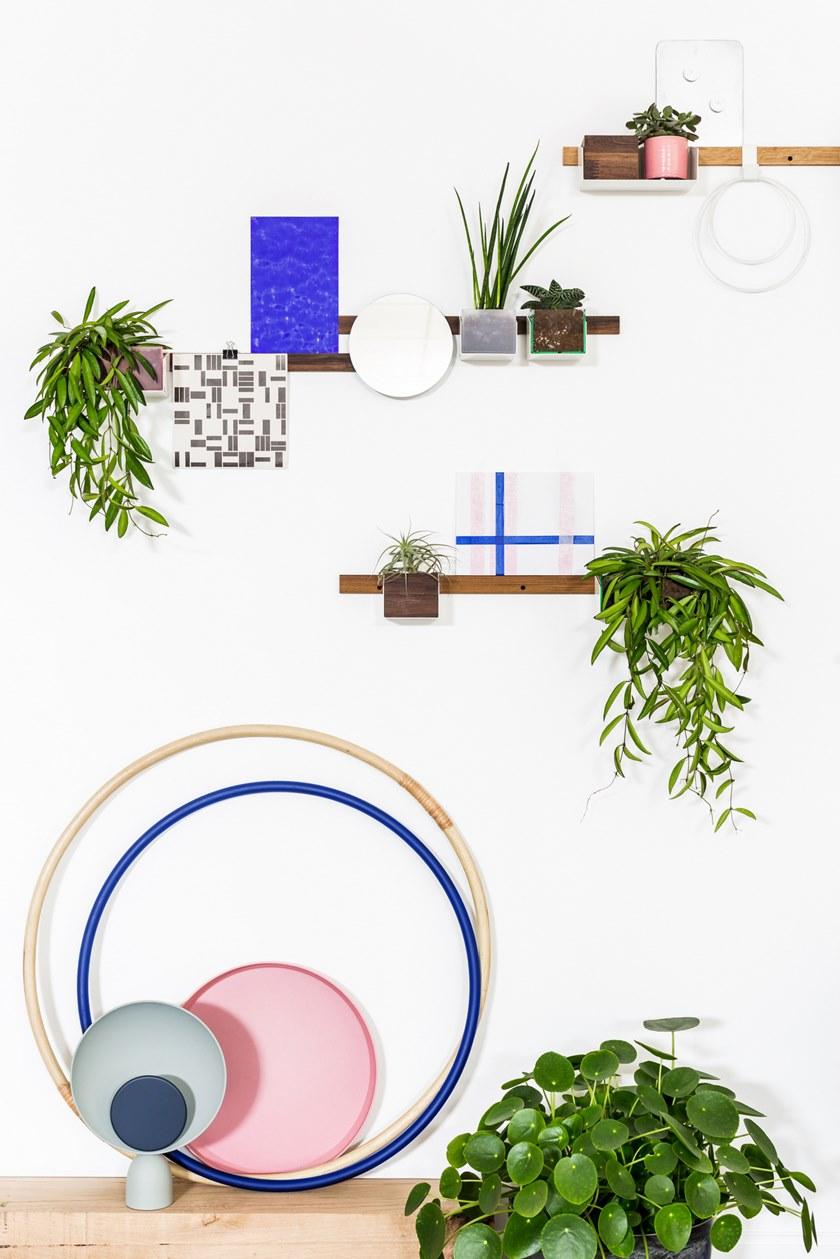 Atelier Belge Деревянная полка с металлическими контейнерами sun-id-1443567 - Вид №10