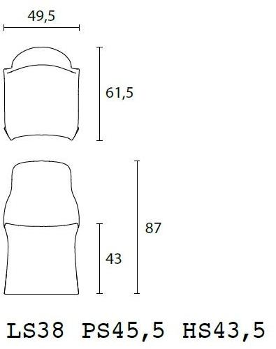 Casamania & Horm Стул из полиэтилена Him & her sun-id-1349606 - Вид №13