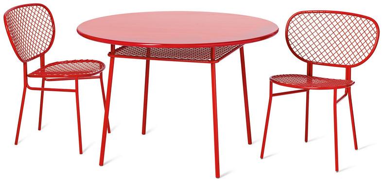 Nola Industrier Круглый стальной стол Wimbledon sun-id-1506860 - Вид №1