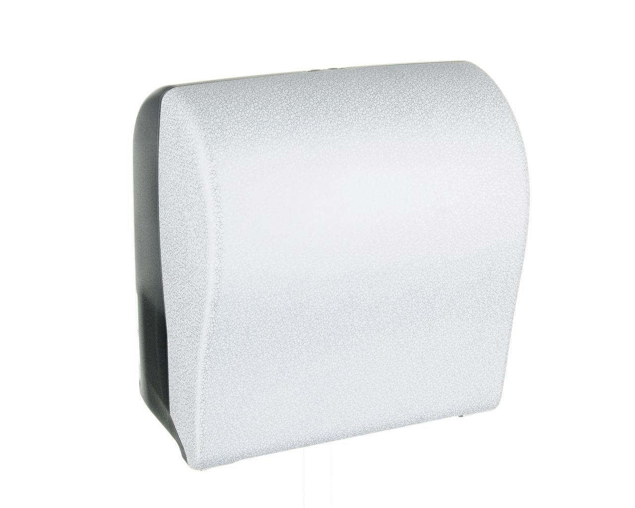 CUH318 UNIQUE SOLID CUT GLAMOUR WHITE LINE механический диспенсер для полотенец в рулонах Merida 