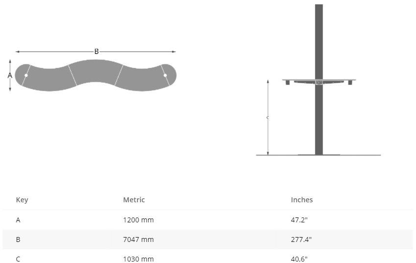 Green Furniture Concept Высокий модульный стол для совещаний Leaf lamp series sun-id-1461254 - Вид №5