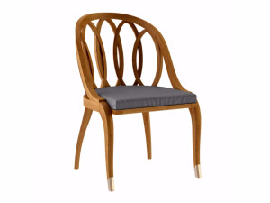 Стул для сада из тикового дерева