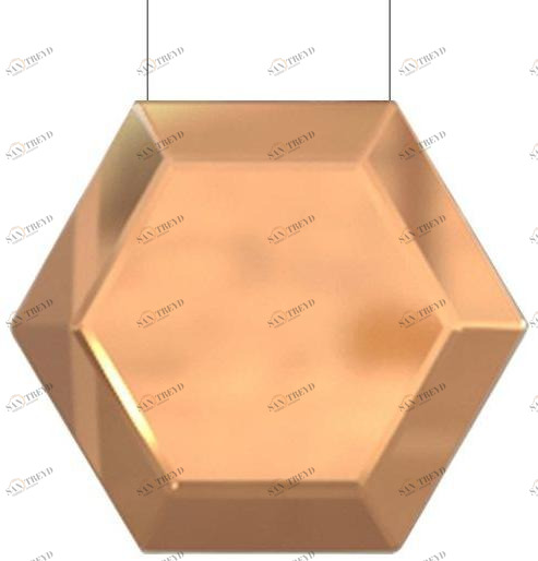 Inarchi Светодиодный подвесной светильник из латуни sun-id-1433441