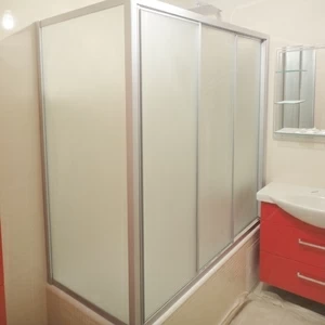 Шторка на ванну 90-100x120-130 GV-413 полистирол GUTEWETTER PRACTIC PART