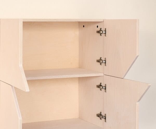 Березовый шкаф с распашными дверцами Radis Лабиринт ARCH-00104291 - Вид №6