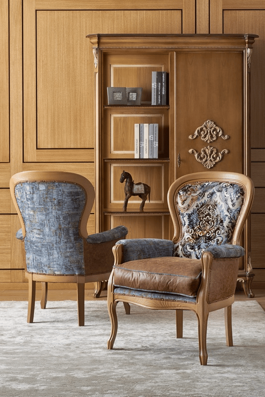 Тканевое кресло с подлокотниками Arvestyle Filippo ARCH-00024573 - Вид №1