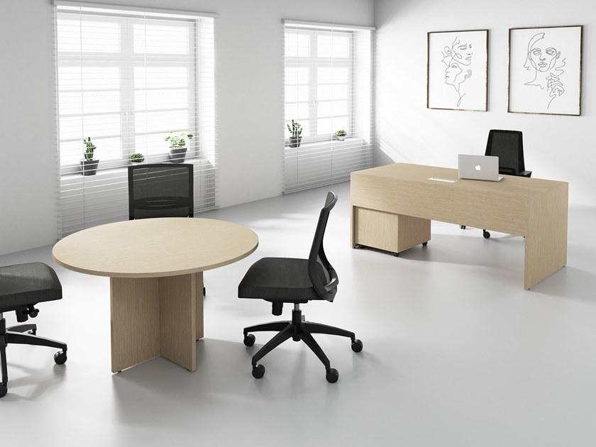 FERCIA Круглый стол для переговоров в современном стиле Linea sun-id-1502961 - Вид №1