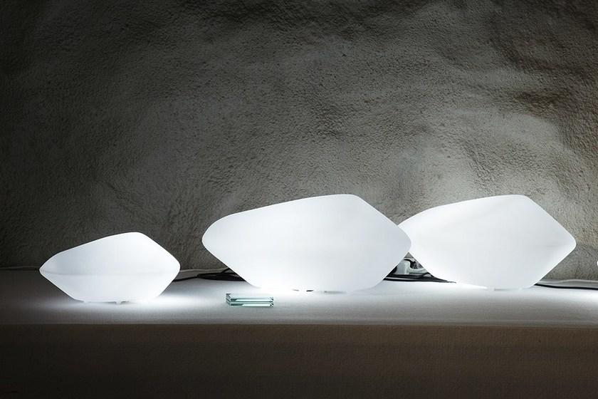 Oluce Настольная лампа из дутого стекла Stones of glass sun-id-1480493 - Вид №1