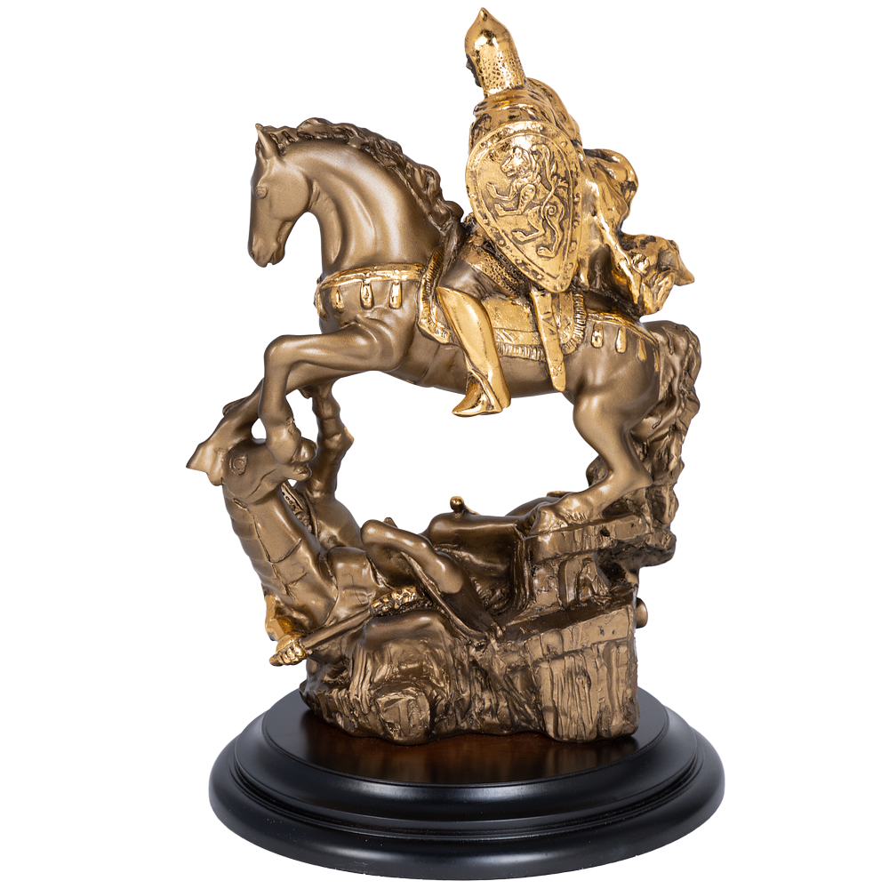23077 Статуэтка Александр Невский Бронза BOGACHO 4627138152355 - Вид №5